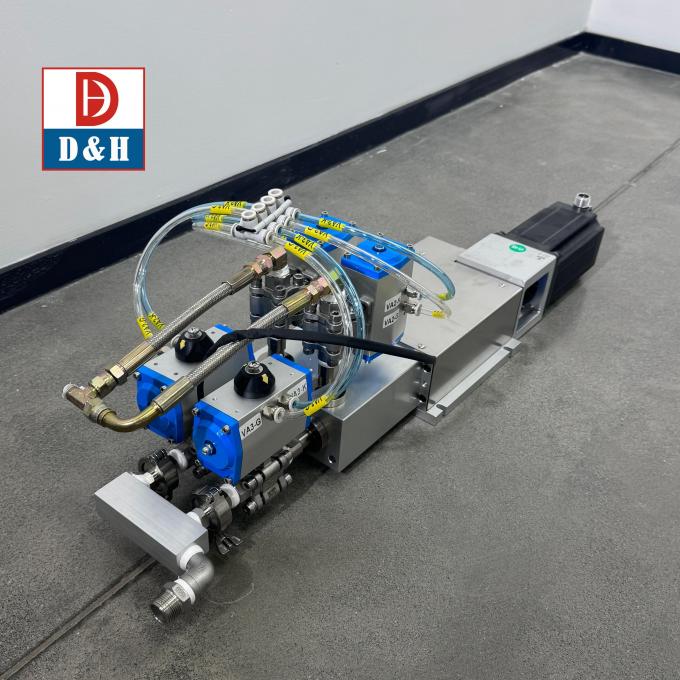 PU-Epoxisilikon-Zwei-Komponenten-Flüssigkleber-Viskosität-Automatische Klebe-Disponiermaschine 4