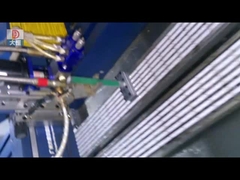 Extra lange kundenspezifische Produktionslinie Epoxydommaschine für die Produktion von LED-Leuchten