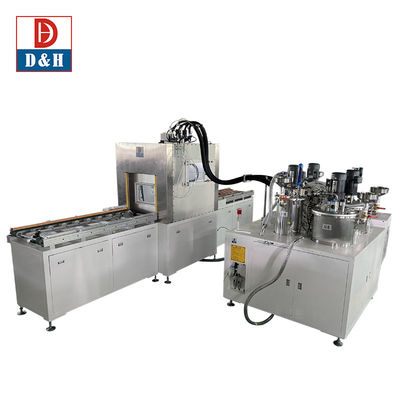 Transformator-Vakuum-Potting-Disponiermaschine mit Ausklebrate 5-66g/5s und Pumpe