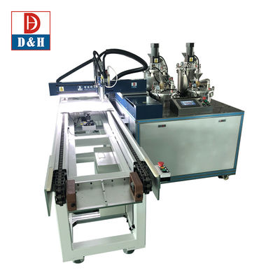 Automatische Klebe-Potting-Disponiermaschine für elektronische Zündgeräte ISO-zertifiziert mit Förderlinie